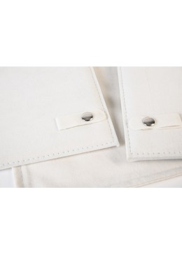 Manta expositora enrollable marrón para joyería, bisutería y joyas MJ-6-M