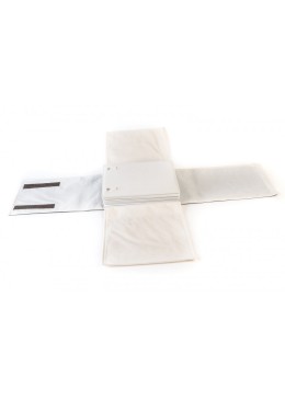 Manta expositora enrollable marrón para joyería, bisutería y joyas MJ-6-M