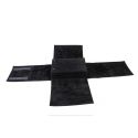 Jewelry presentation roll, black MJ-6-N