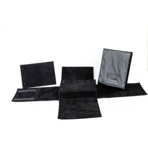 Rotolo portagioielli nero MJ-6-N