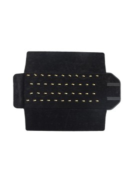 Manta expositora enrollable negra para joyería, bisutería y joyas MJ-8-N