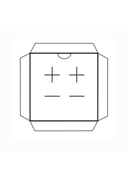 Interior ECO para pendientes omega de bisutería y joyería IC-41-PO-B