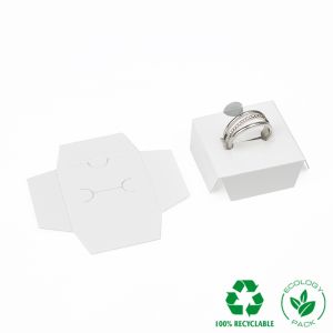 Intérieur en carton pour bague, blanc 41 x 41 x 15 mm IC-42-B