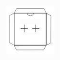 Interno per orecchini 35 x 35 x 12 mm IC-41-P-B