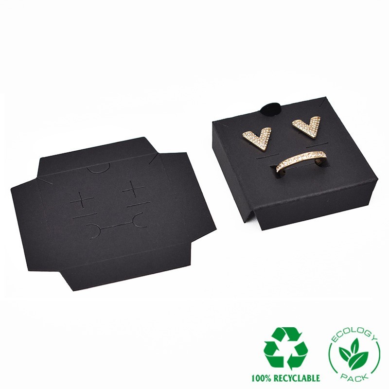 Interior Eco negro para colgante y conjunto 56x56x12 mm IC-61-N