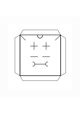 Interior ECO para conjunto y colgante para joyas de bisutería y joyería IC-61-N