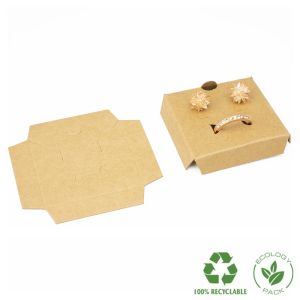 Einlage aus Kraftkarton für Anhänger und Schmucksets 56 x 56 x 12 mm IC-61-K