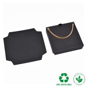 Kartonnen inlay voor hanger en sieradenset, zwart 78 x 78 x 12 mm IC-81-N