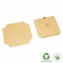 Interior Eco kraft para colgante y conjunto 78x78x12 mm IC-81-K