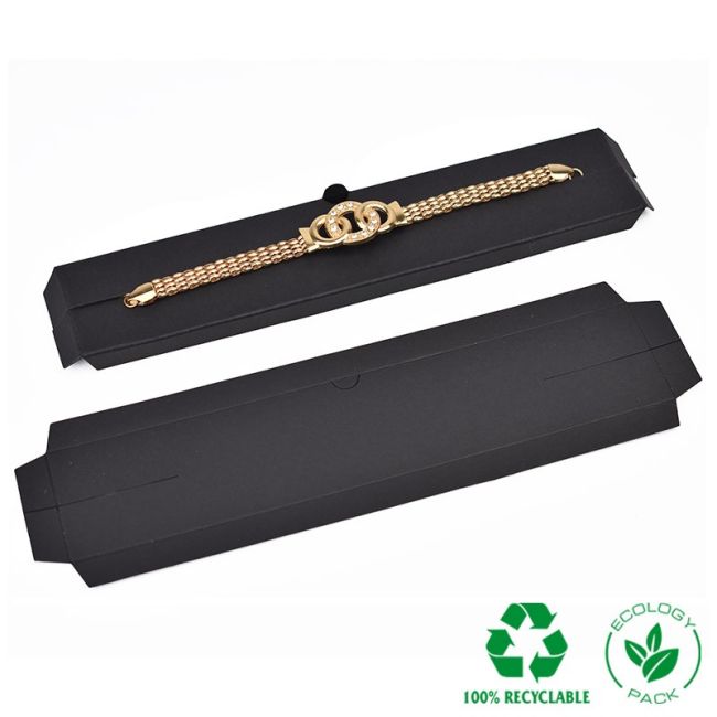 Intérieur en carton pour bracelet, noir 226 x 47 x 12 mm IC-51-N