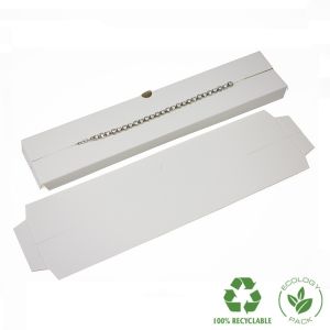 Intérieur en carton pour bracelet, blanc 226 x 47 x 12 mm IC-51-B