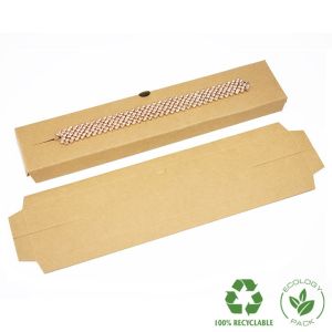 Intérieur en carton pour bracelet, kraft 226 x 47 x 12 mm IC-51-K