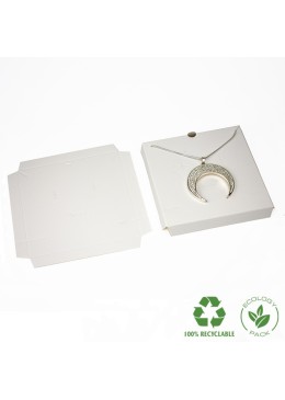 Interior Eco blanco para collar o conjunto 111x111x12 mm IC-17-B