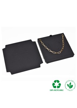 Interior Eco negro para collar o conjunto 111x111x12 mm IC-17-N