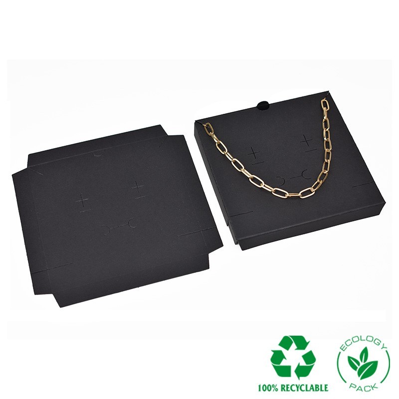 Interior Eco negro para collar o conjunto 111x111x12 mm IC-17-N