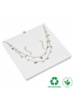 Interior Eco blanco para collar o conjunto 159x159x12  mm IC-18-B