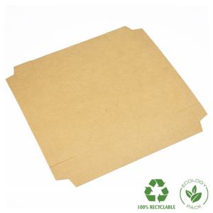 Kartonnen inlay voor ketting of sieradenset, kraft 159 x 159 x 12 mm IC-18-K