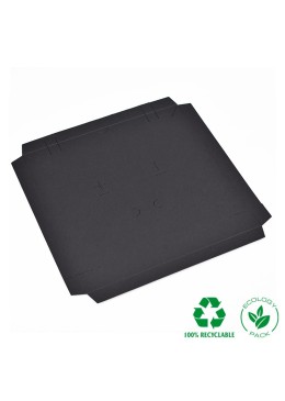 Interior Eco negro para collar o conjunto 159x159x12  mm IC-18-N