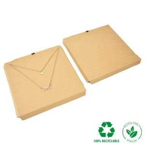 Einlage aus Kraftkarton für Halsketten oder Schmucksets 159 x 159 x 13 mm IC-PF4