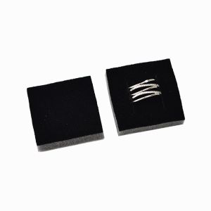Earring foam insert, black 45 x 45 mm IE-42-N