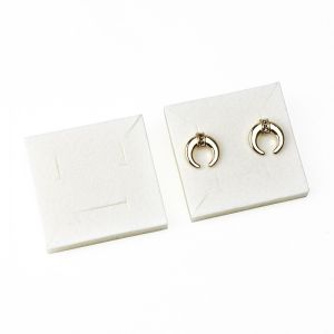 Spugna per parure o ciondolo, bianca 58 x 58 mm IE-61-B