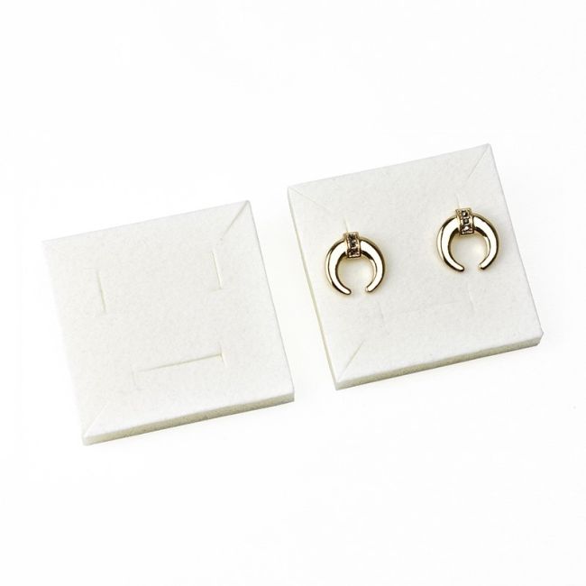 Intérieur en mousse pour parure ou pendentif, blanc 58 x 58 mm IE-61-B