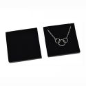 Schuiminlay voor hanger, zwart 79 x 79 mm IE-81-N