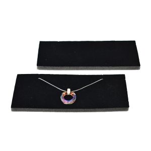 Schuiminlay voor sieradenset, zwart 148 x 60 x 8 mm IE-FL2-N