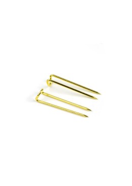Pinchos para sujetar colgantes o cadenas color oro tamaño 20mm