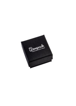Caja de cartón para anillo o pendientes  51x51x33 mm color negro ep-42