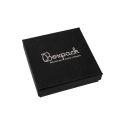 Kartonnen sieradendoosje voor sieradenset of hanger, zwart 86 x 86 x 24 mm ep-80