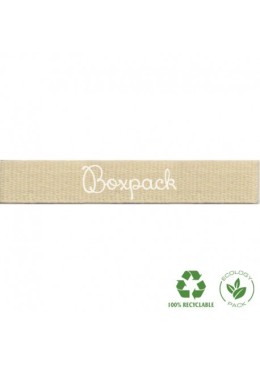 Cinta de algodón personalizada serigrafia de 10 mm de ancho para joyería y bisutería