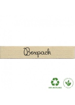 Cinta de algodón personalizada serigrafia de 25 mm de ancho para joyería y bisutería