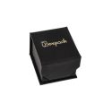 Caja de cartón con imán para anillo o pendientes color negro 48x54x40 mm MC-1-N