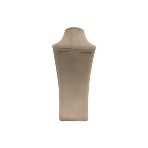 Busto expositor personalizado para joias em veludo cd-c101-v10