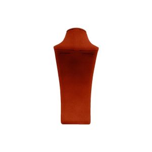 Peto busto display personalizado en velvet para joyeria bisuteria y joyas cd-c101-v22