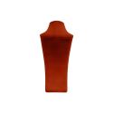 Busto espositore personalizzato in velluto per gioielli cd-c101-v22