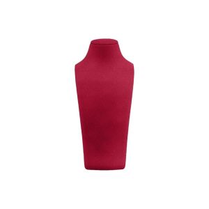 Peto busto display personalizado en velvet para joyeria bisuteria y joyas cd-c101-v34
