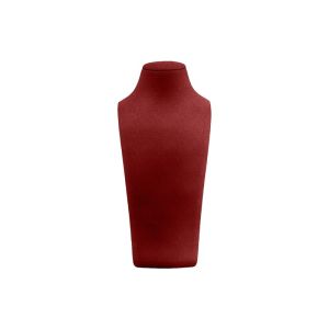Busto espositore personalizzato in velluto per gioielli cd-c101-v36