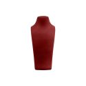 Peto busto display personalizado en velvet para joyeria bisuteria y joyas cd-c101-v36