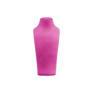 Peto busto display personalizado en velvet para joyeria bisuteria y joyas cd-c101-v29
