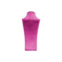 Busto espositore personalizzato in velluto per gioielli cd-c101-v29