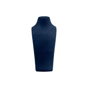 Buste présentoir personnalisé en velours pour bijoux cd-c101-v83