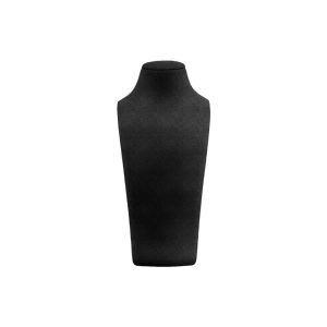 Busto espositore personalizzato in velluto per gioielli cd-c101-v84