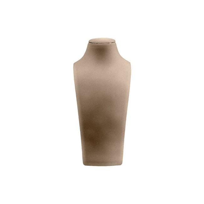Busto expositor personalizado Nappa para joias cd-c101-np50