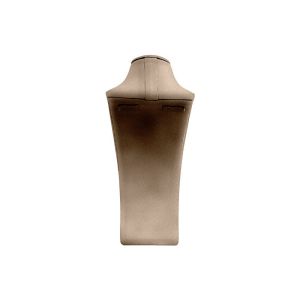 Custom jewelry display bust with Nappa finish cd-c101-np50