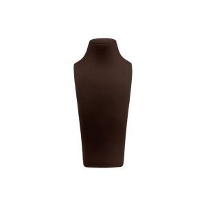 Buste présentoir personnalisé finition Nappa pour bijoux cd-c101-np53