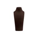 Busto espositore personalizzato effetto nappa per gioielli cd-c101-np53