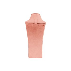Busto espositore personalizzato in microfibra per gioielli cd-c101-mf-101