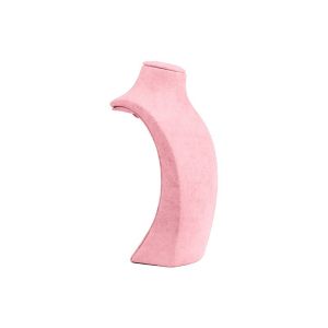 Peto busto display personalizado en microfibra para joyeria bisuteria y joyas cd-c101-mf-325